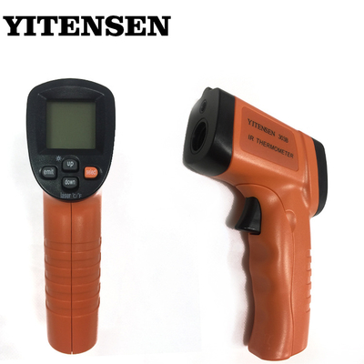 YITENSEN 303B Digital Temperature Temp Sensor Gun Heat Degree Laser IR Surface Measuring Infrared Thermometer 97*43*160mm
